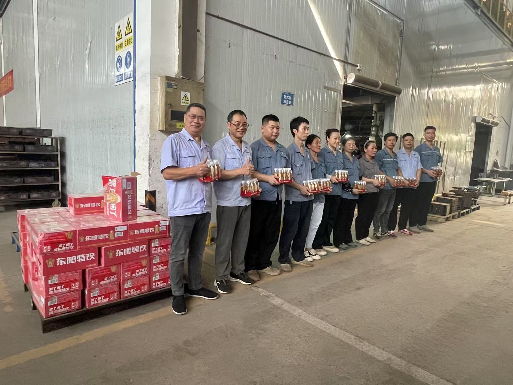 決戰(zhàn)高溫，工會送清涼